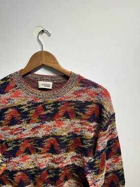 Missoni Pull Crispy Striped Sweater Multicolor 
Size M-L Made in Italy